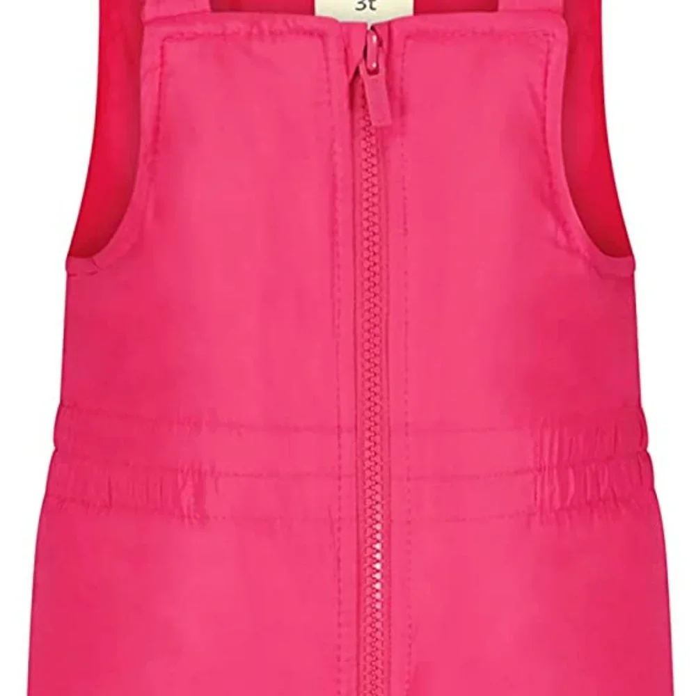 Carter's 2 piece snowsuit. Girls. Winter coat and  snow bib overalls. Size: 4